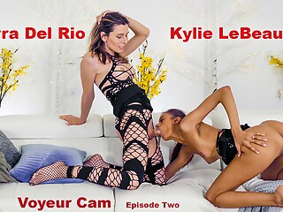 Korra and Kylie in steamy spycam encounter